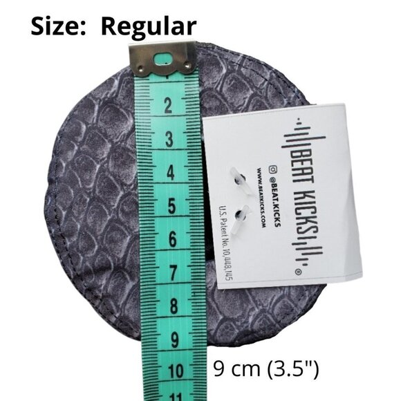 Beat Kicks Headphone Covers - Black Mamba Print - Protective, Washable, Reg Size - Picture 6 of 8